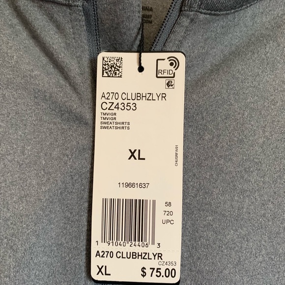 Adidas semi zip pullover - Picture 4 of 6